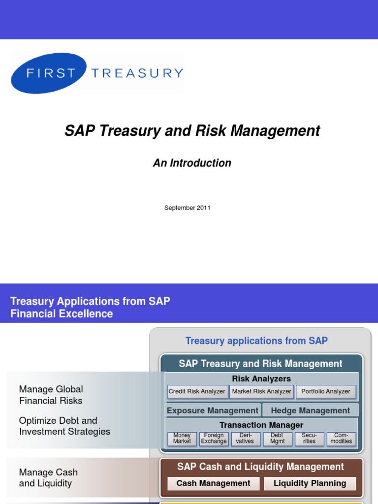 Treasury and Risk Management PDF | PDF | Swap (Finance) | Futures Contract