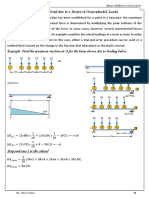 Maximum Influence at A Point Due To A Series of Concentrated Loads