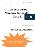 Clase 1 - Conjunto de Los Numeros Racionales