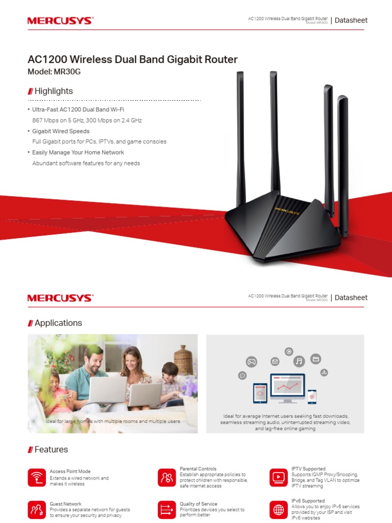 MR30G | PDF | Wi Fi | Computer Network