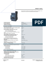 3RV20111KA10 Datasheet en PDF