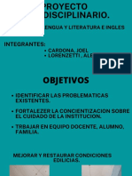 Verde Rojo Amarillo Simple y Minimalista Plan de Proyecto Presentación Empresarial