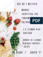 Poster Recetas Saludables Minimalista Blanco PDF