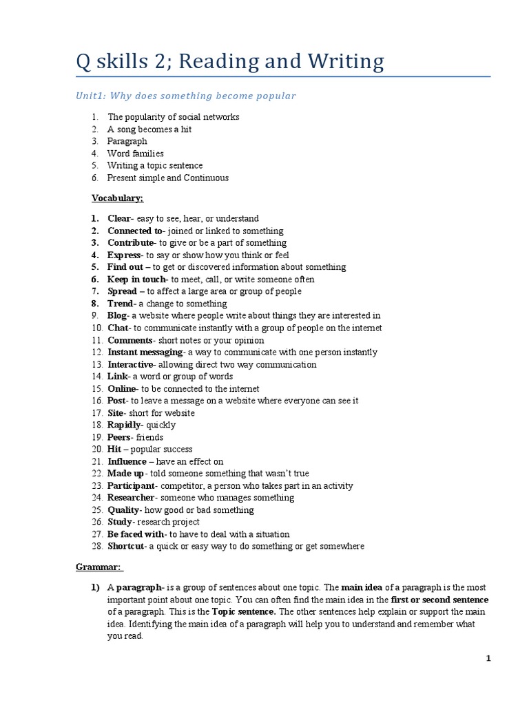 Understanding Popularity and Emotions | PDF | Verb | Internet