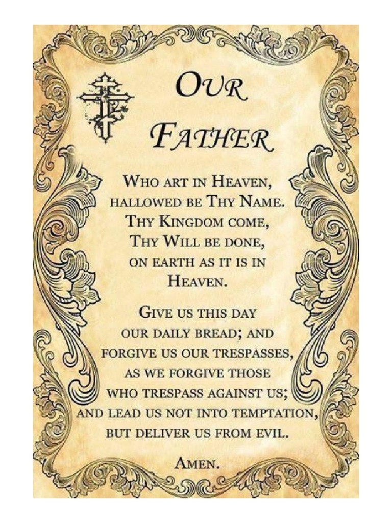Lord's Prayer PDF