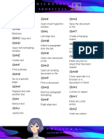 Microsoft Shortcuts PDF