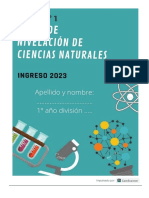 C. Naturales ESEA 1 2023 