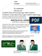 Majalah Persatuan 006 Mathlaul Anwar