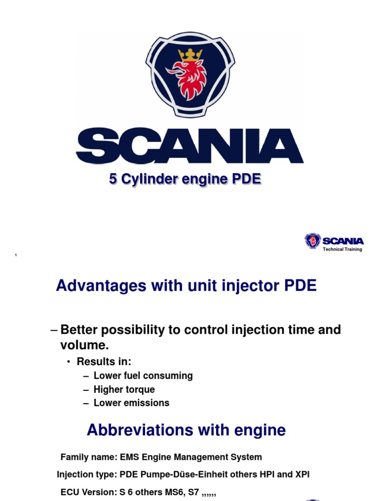 PDE Fuel System Overview and Training | PDF | Fuel Injection | Pump