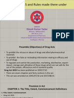 Unit2 Drug Acts and Its Amendments