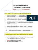 Examen Final de Gobierno Diciembre 03, 2021