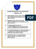 4 Compromisos de Gestion Escolar Iep ST PDF