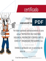 Certificate KAREM ZAMBRANO PDF