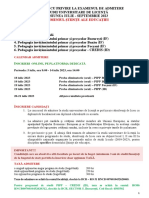 1 Precizari Iunie Admitere Studii Licenta Știinte Ale Educatiei 2023 PDF