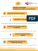 CAMPAÑA DE SEGURIDAD (Factores de Riesgo) PDF