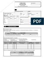 Formato Unico Hoja de Vida para Diligenciamiento