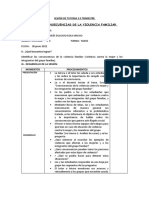 Sesión de Tutoria - Violencia Familiar