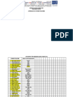 Attendance Sheet