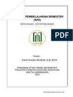 RPS Statistika Dasar PDF