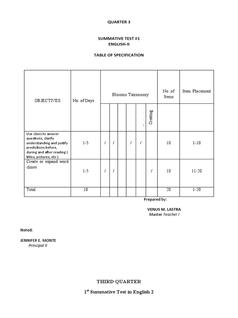 3rd Quarter English Download Free Pdf Foods