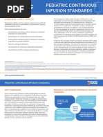 Pediatric Infusion Standards