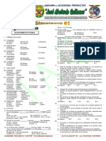 Simulacro #01 ...... 14-01-2013