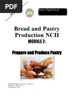 BPP q1 Mod2 - Prepare and Produce Pastry - Revised