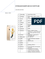 Tugas Analisis Interaksi Hardware Dan Software