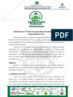 Relatorio Da 4° Feira Da Agricultura Familiar de Novo Repartimento