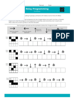 Relay Programming Worksheet