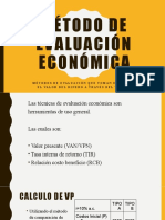 Método de Evaluación Económica