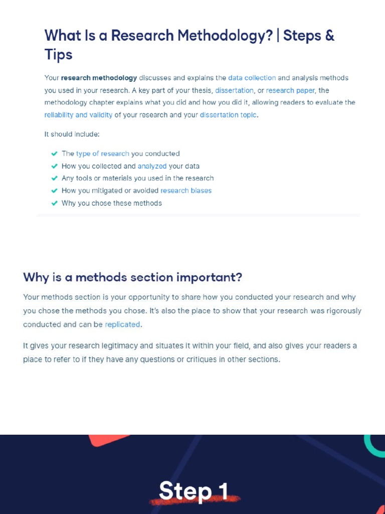 Capstone Methods | PDF
