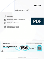 Free Temario Inmunologia2022 PDF