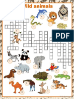 Crosswords - Wild Animals