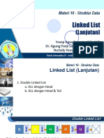 StruDat 10 - Linked List (II)