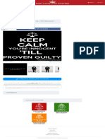 KEEP CALM YOU'RE INNOCENT 'TILL PROVEN GUILTY - Keep Calm and Posters Generator, Maker For Free