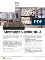 Chromebox Commercial 2: Powerful, Commercial Grade Chrome OS Device, That Drives Up To Two UHD (4k) Screens