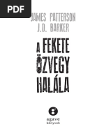 James Patterson & J.D. Barker: A Fekete Özvegy Halála