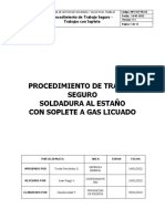 NPS-SST-PR-28 - Procedimiento de Trabajo Seguro - Trabajos Con Soplete - v11