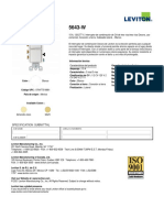 Product Spec or Info Sheet - 5643-W