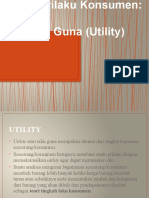 5. Teori Prilaku Konsumen Nilai Guna (Utility