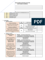 EVALUACIÓN FUNCIONAL 8VO PAR - Sin Prueba Calórica