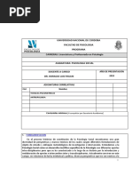 Programa Psicología Social 2019