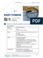 Modal Verbs 5 Past Forms British English Teacher