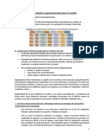 Tema 2 - Diseños Organizacionales para El Cambio