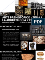 Arte prehistórico - Orígenes y manifestaciones del arte en la Prehistoria