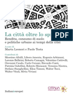 La Citta Oltre Lo Sprawl PDF