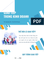 CHƯƠNG 5 - GIAO TIẾP TRONG KINH DOANH PDF