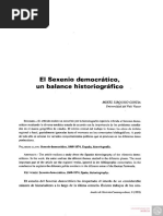 URQUIJO, Sexenio Blaance Historiografico