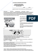 Atividade Sobre Energia 9º Ano